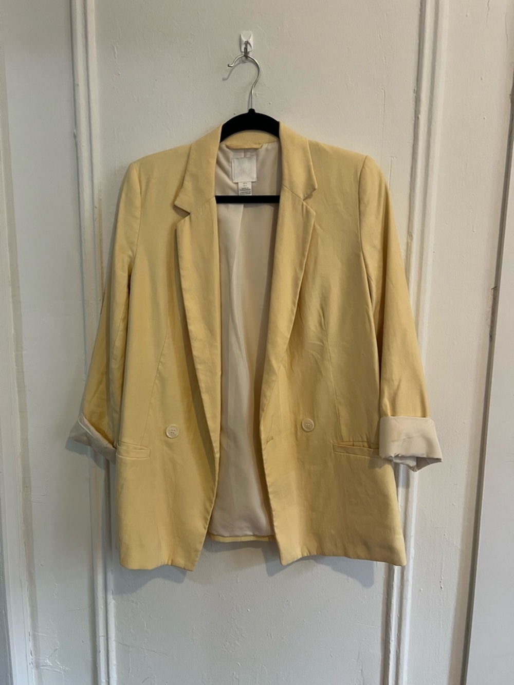 Butter yellow Women's Blazer size 4